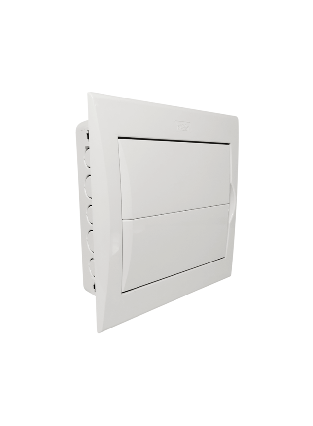 Quadro distr embutir branco 12_18 ACA