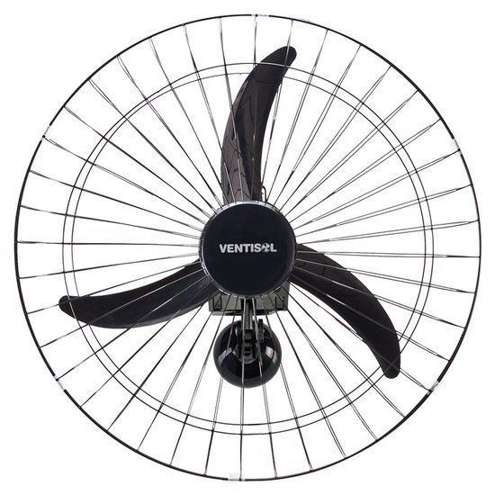Ventilador de Parede Ventisol 60cm Preto 200W