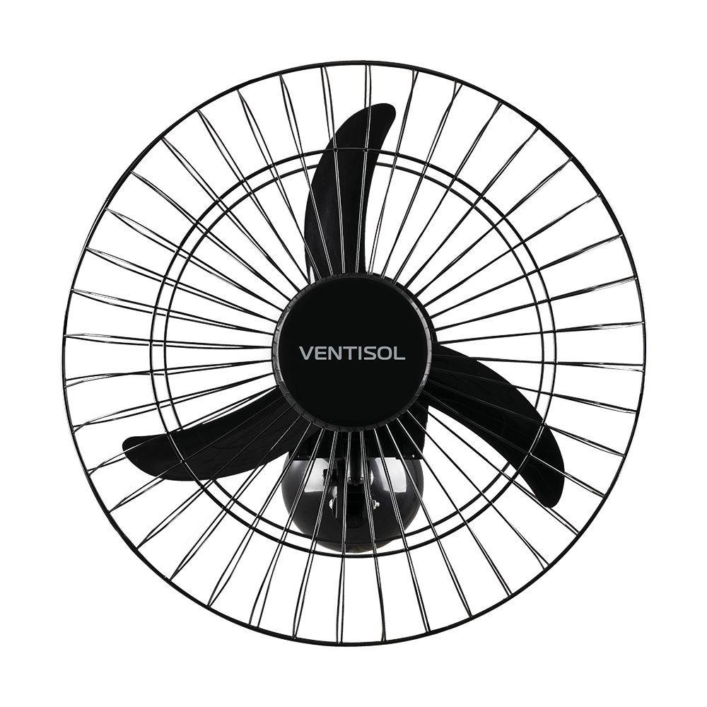 Ventilador de Parede Ventisol 60cm Preto 200W