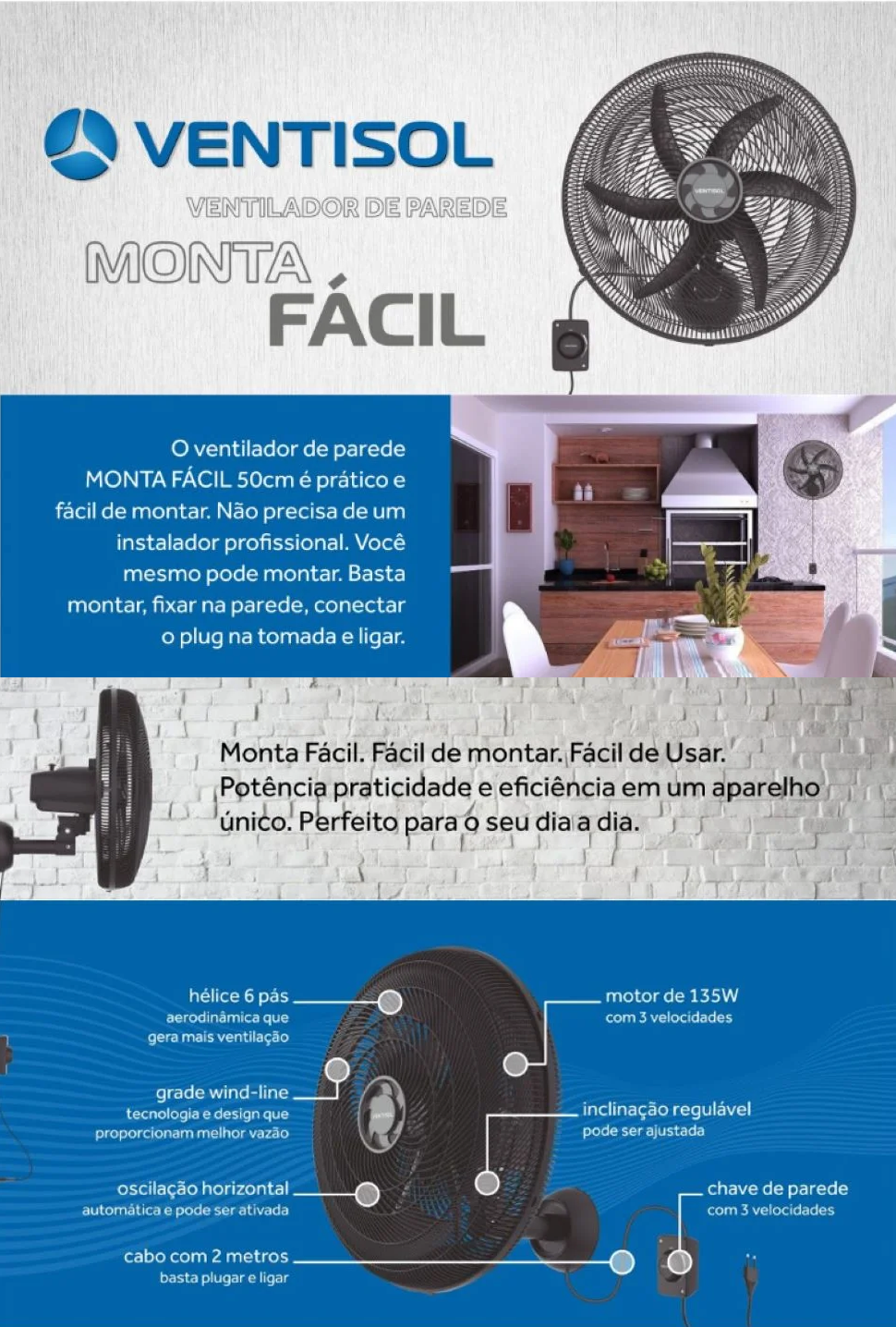 ventilador de aprede
