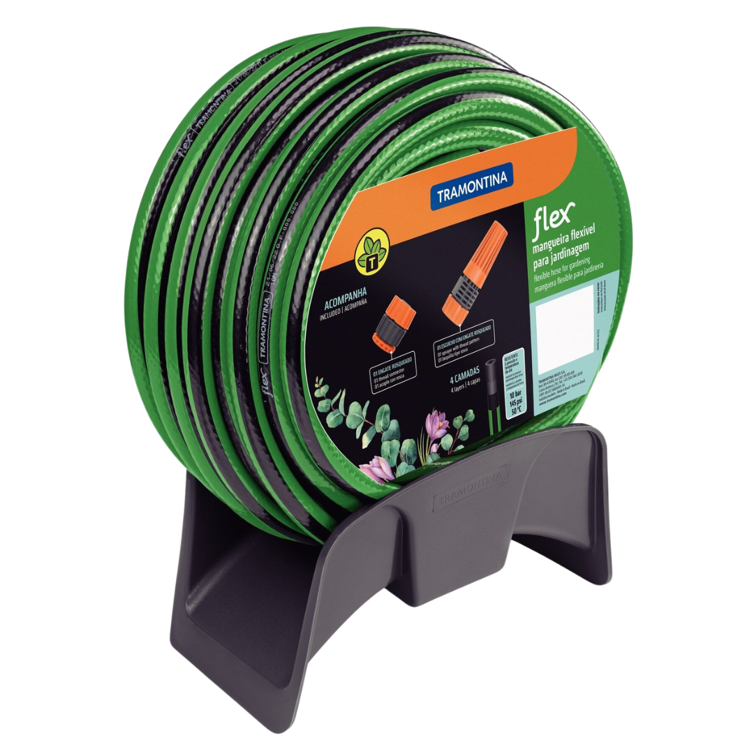 Mangueira de Jardim Tramontina Flex 15m com Acessórios